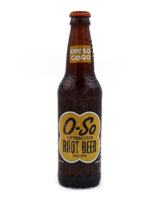 O-So Butterscotch Root Beer Soda