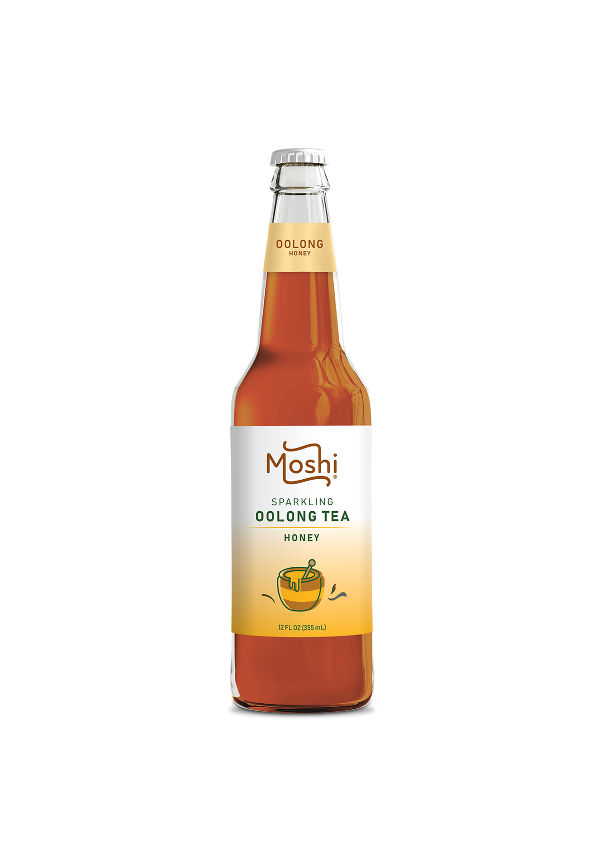 Moshi Oolong Sparkling Drink - Honey