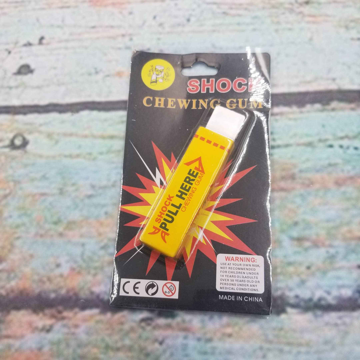 Electric Shock Chewing Gum Pull Head Shocking Toy
