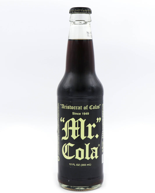 Mr. Cola Soda, 12oz Glass Bottle