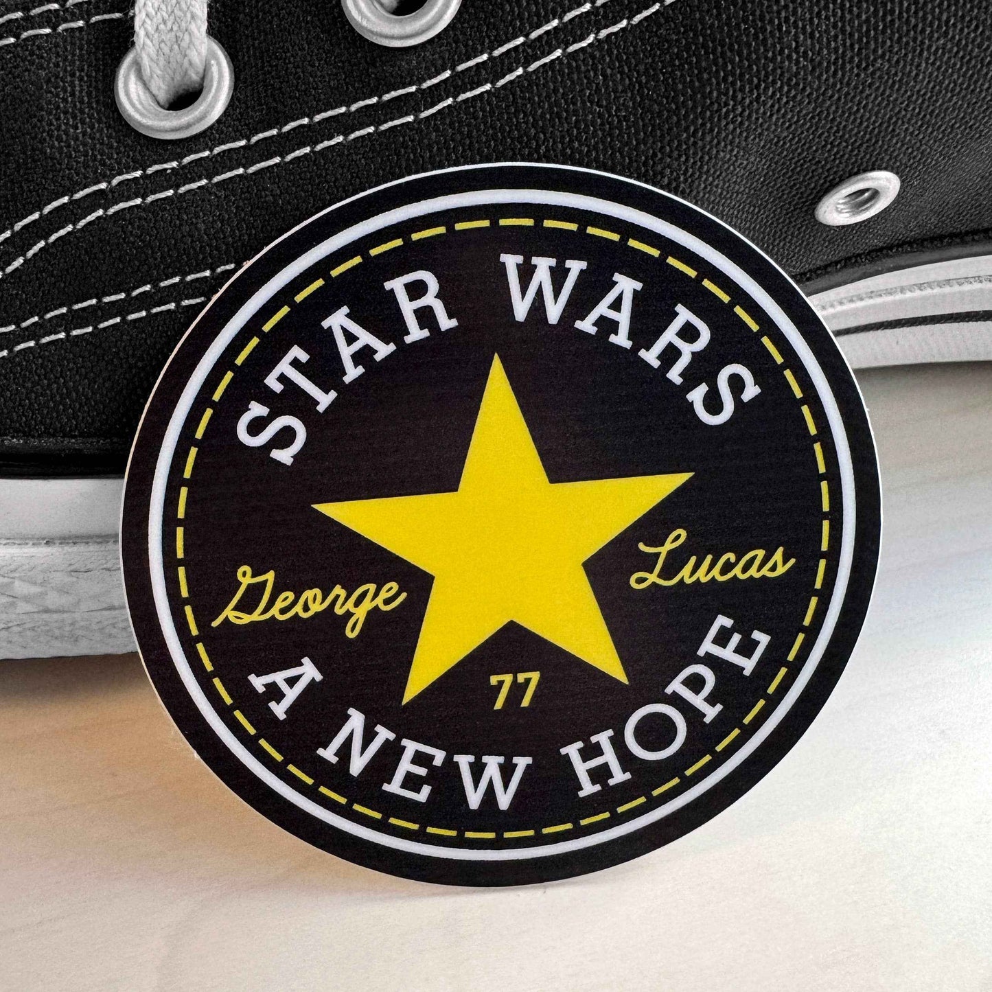 George Lucas All Star Sticker