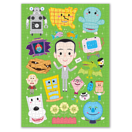 Green Pee-wee's Playhouse 1000 pc Jigsaw Puzzle