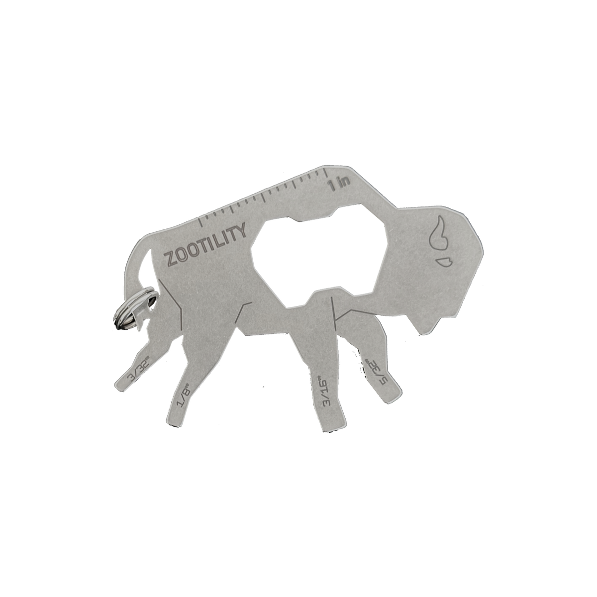 Buffalo Bit™ 7-in-1 Keychain Multi-Tool