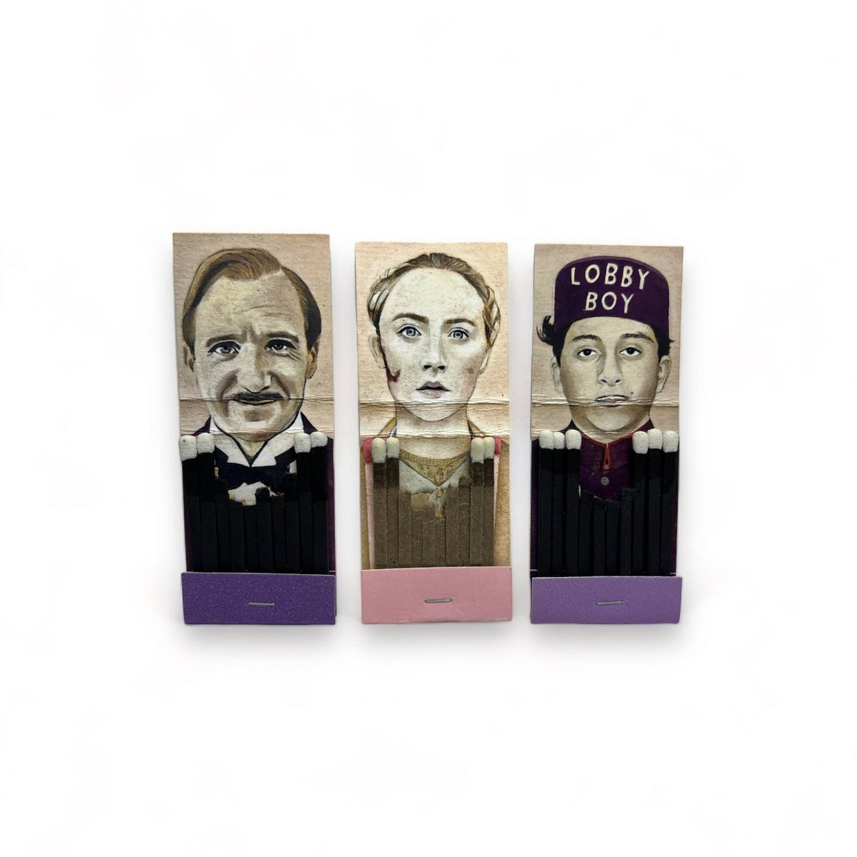 Grand Budapest Hotel Set Framed
