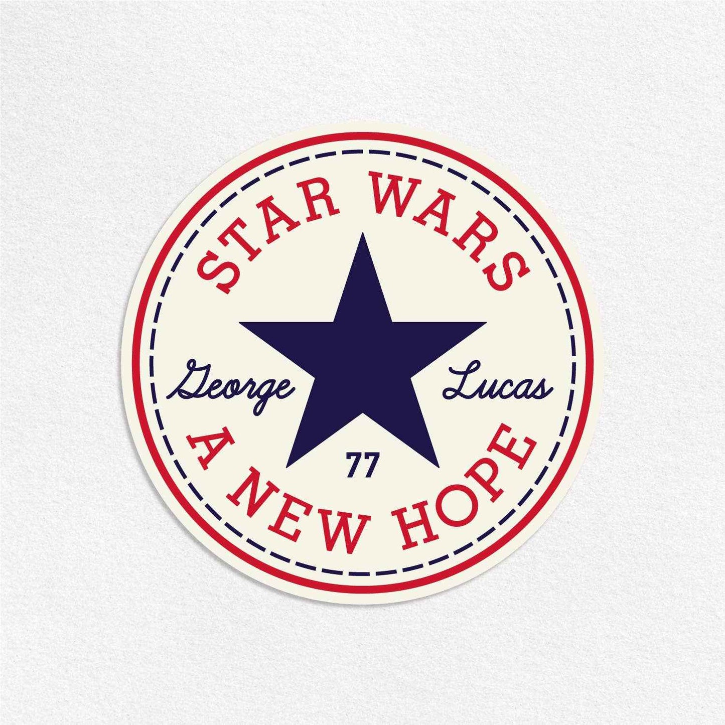 George Lucas All Star Sticker