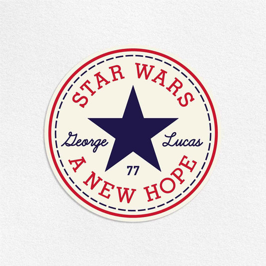 George Lucas All Star Sticker