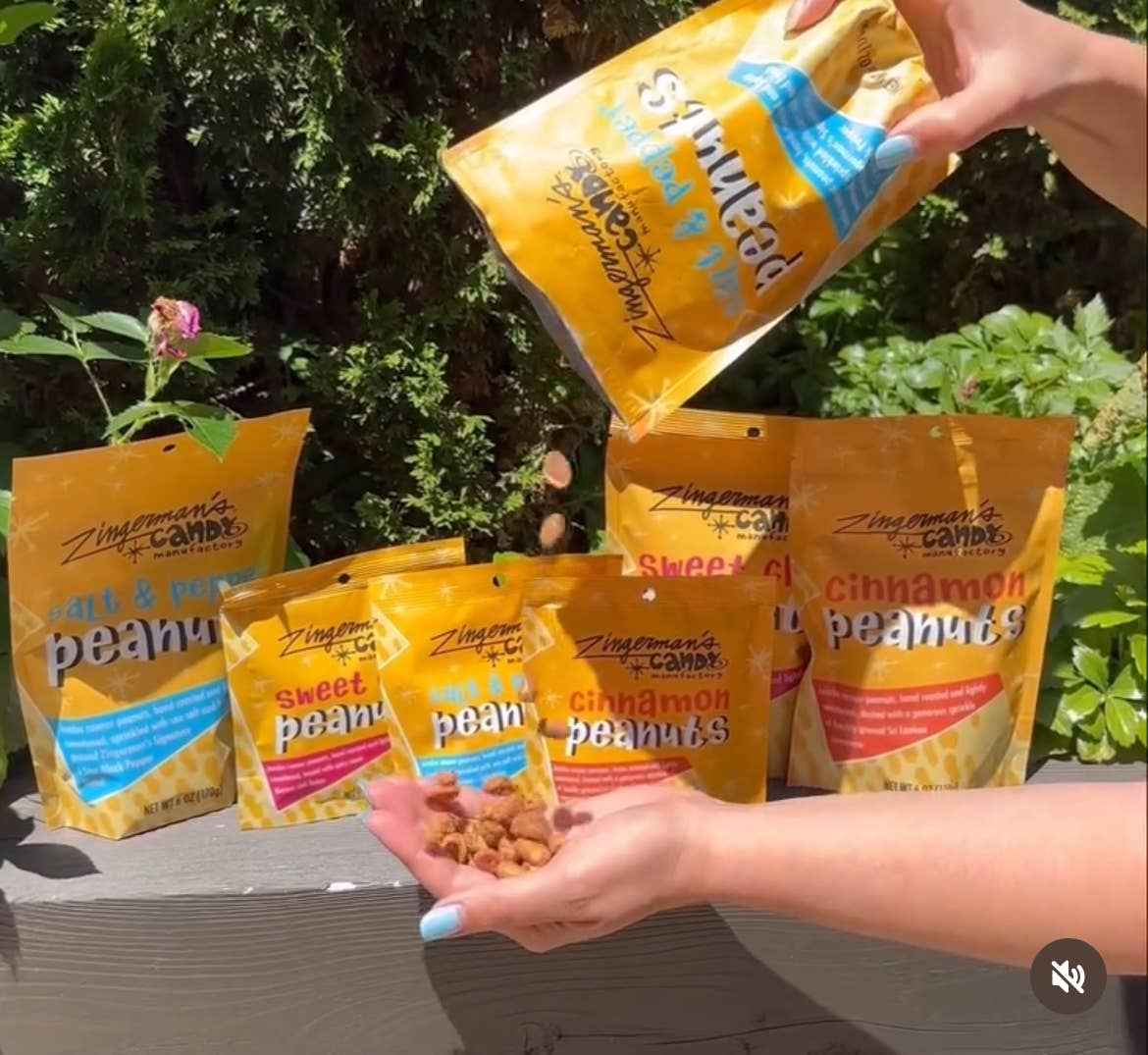 Sweet Chili Peanuts - 2oz Pouch