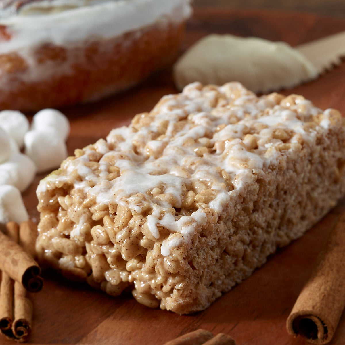 Cinnaroll Crispie Treat