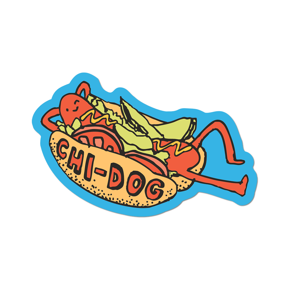 Chi-Dog by Apply - Die-Cut Sticker