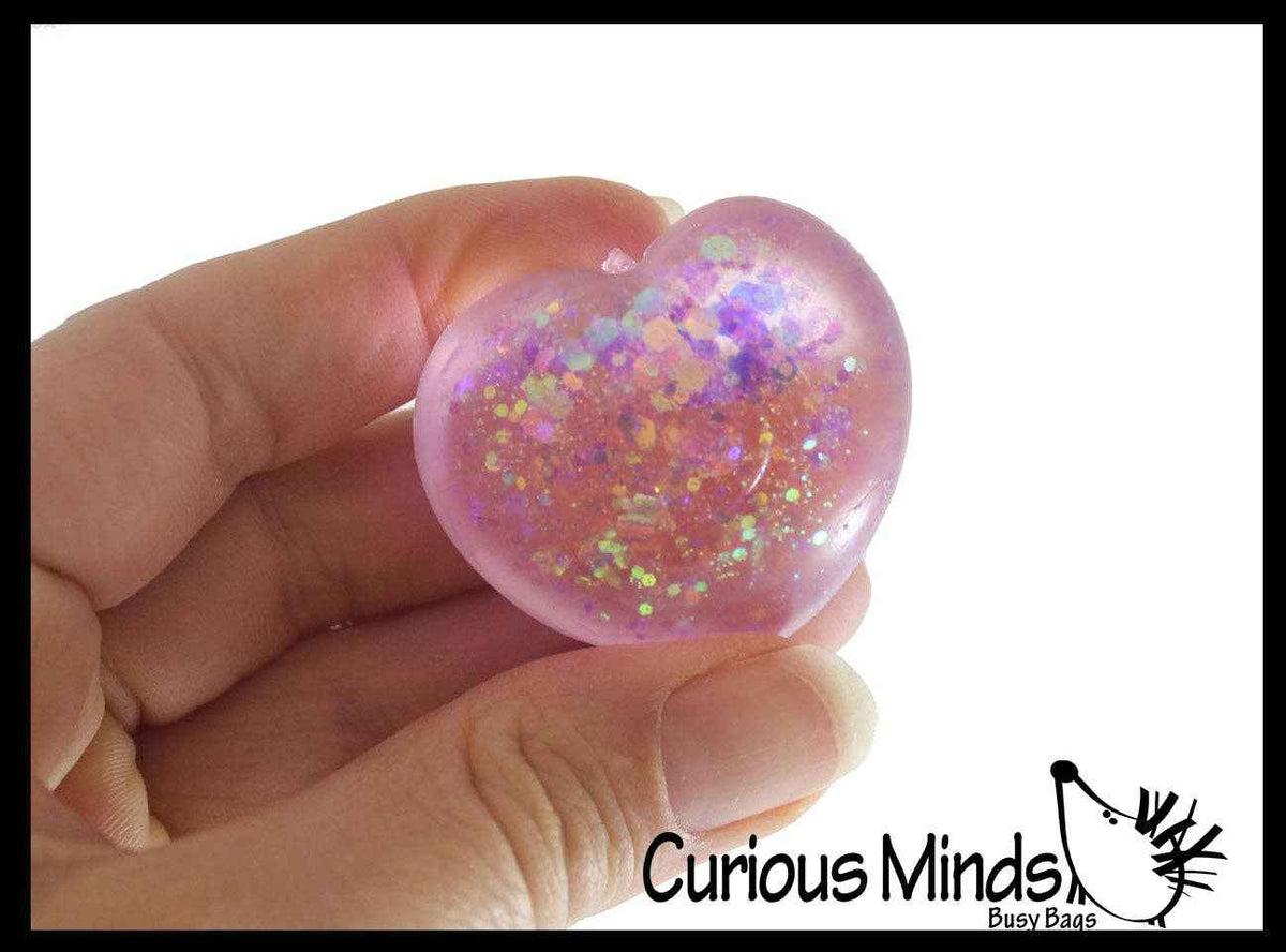 1 Small 1.5" Heart Sugar Ball -Thick Glue/Gel Syrup Molasses