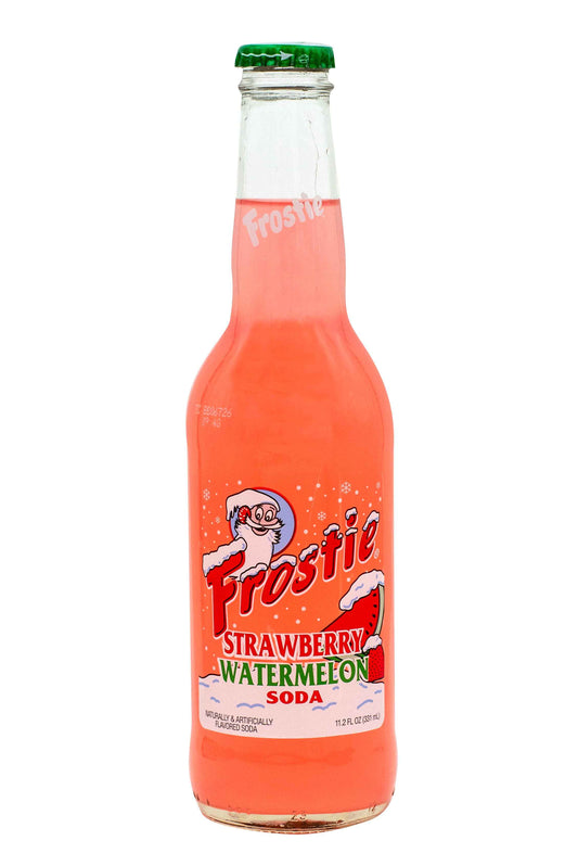 Frostie Strawberry Watermelon, 12oz Glass Bottle 12ct