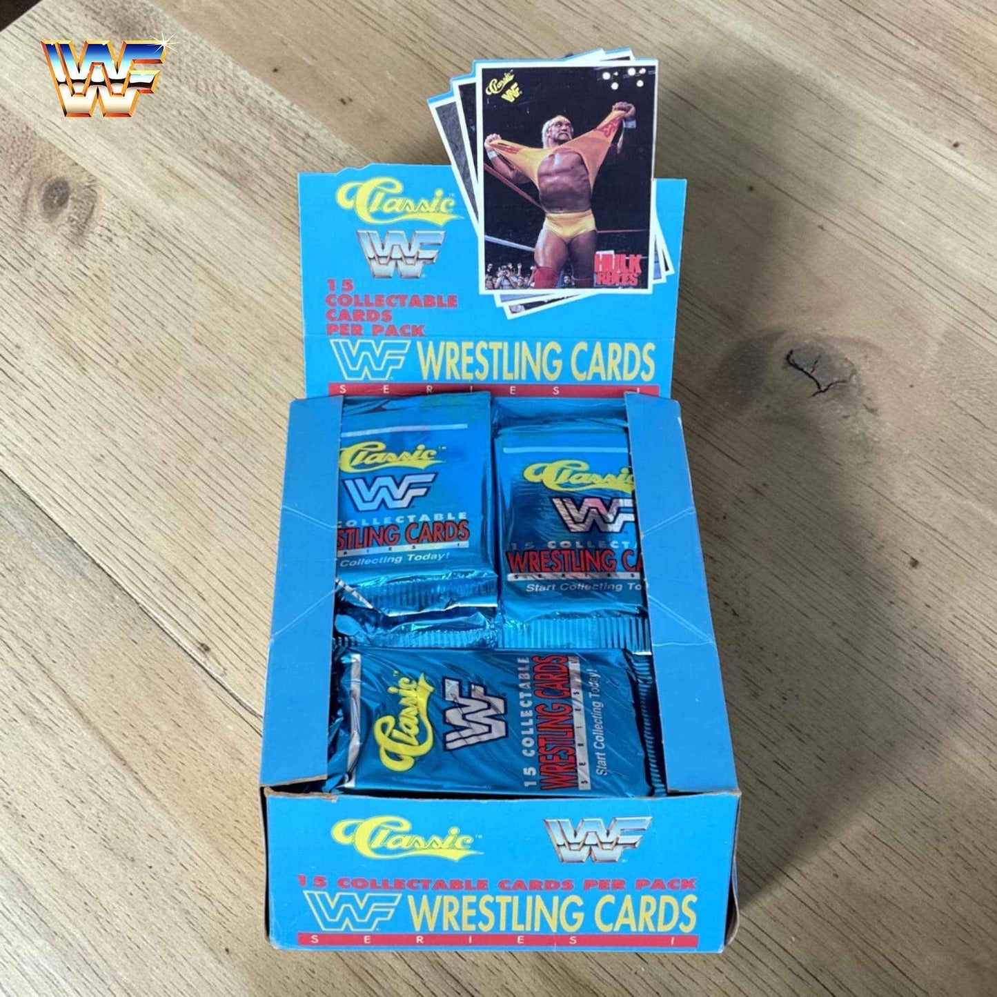 WWF 1990 Classic Series 1 Wrestling Single Pack | 15 Cards
