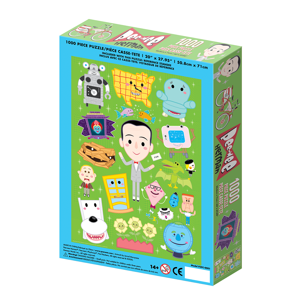 Green Pee-wee's Playhouse 1000 pc Jigsaw Puzzle