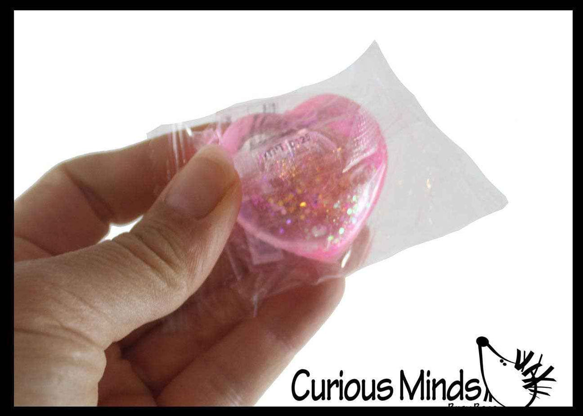 1 Small 1.5" Heart Sugar Ball -Thick Glue/Gel Syrup Molasses