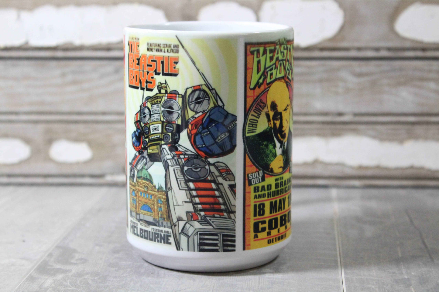 The Beasty Boys Concert Poster// 15oz Ceramic Coffee Mug
