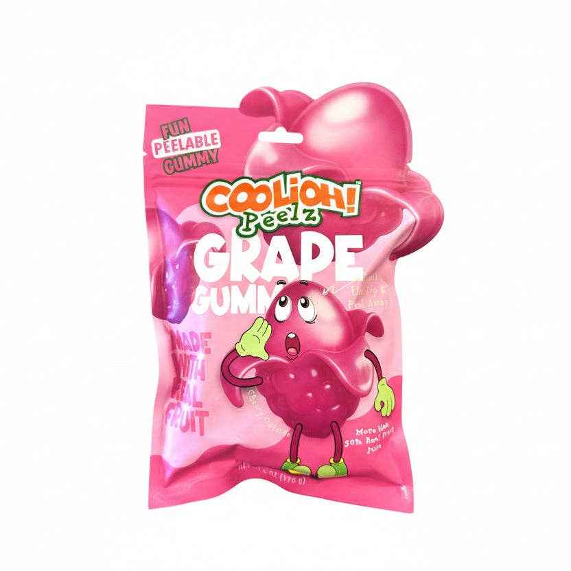 Coolioh Peelz Grape Peelable Gummy 170g (China)