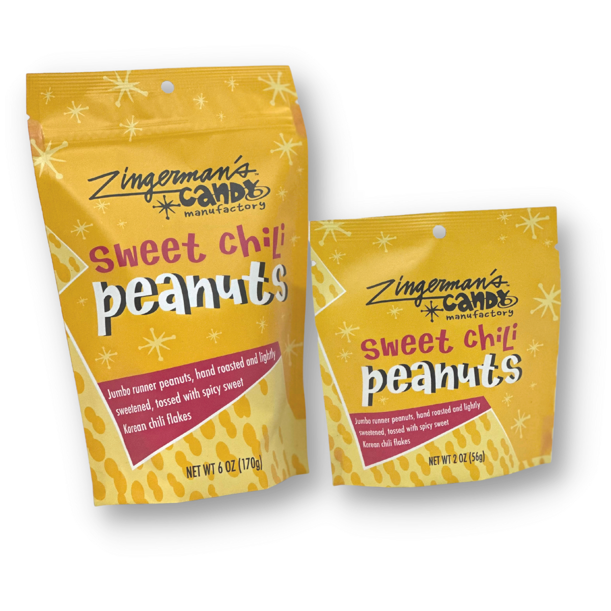 Sweet Chili Peanuts - 2oz Pouch