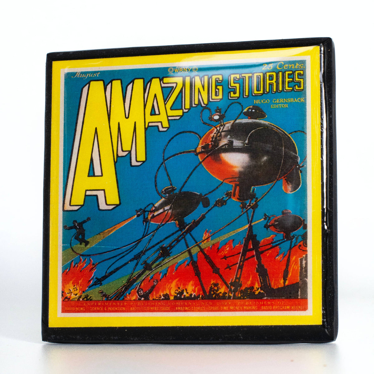 Space Invaders! Vintage Science Fiction Coaster Set