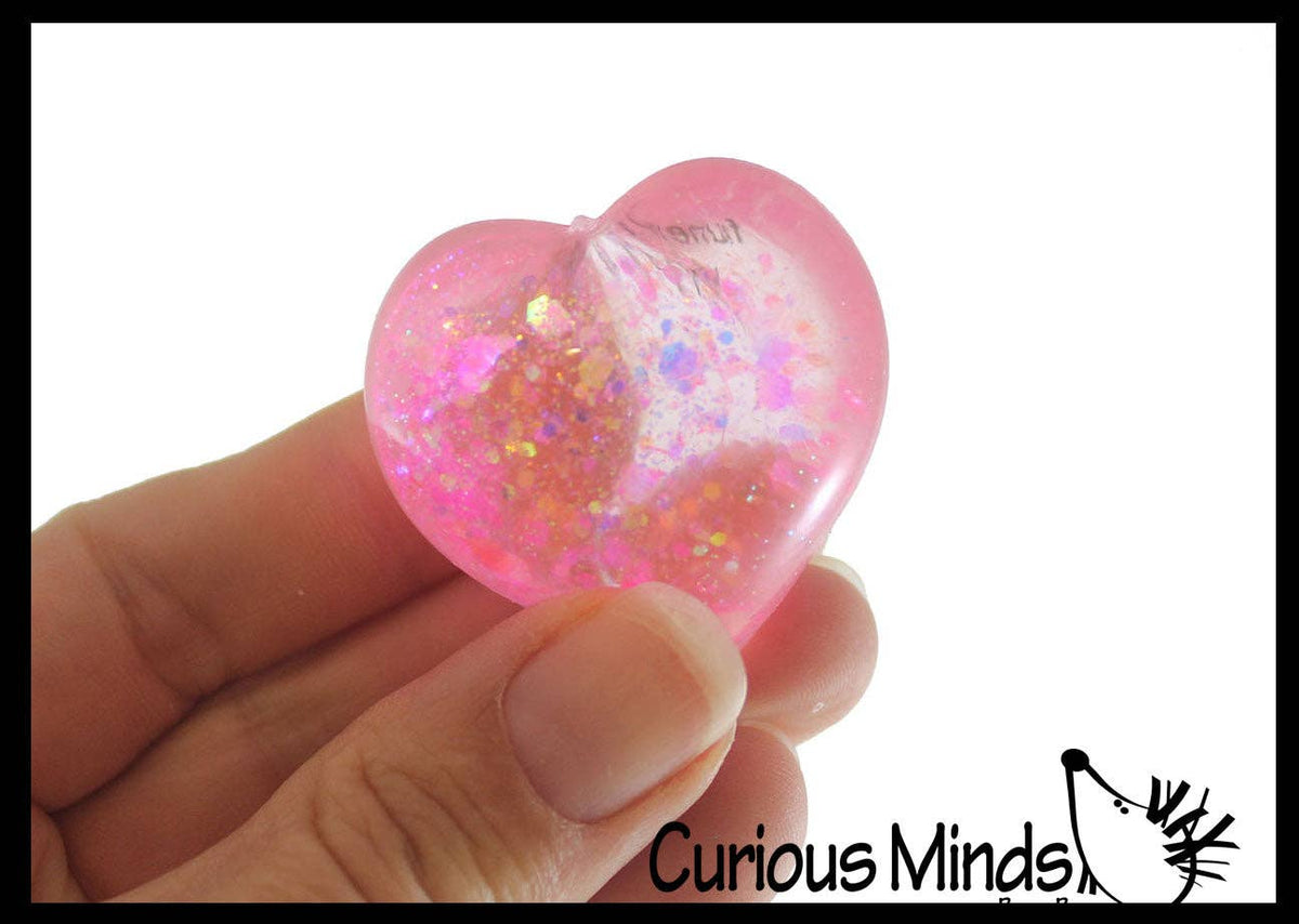 1 Small 1.5" Heart Sugar Ball -Thick Glue/Gel Syrup Molasses