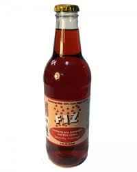 Fiz Chocolate Covered Cherry Soda, 12oz Glass Bottle 12ct