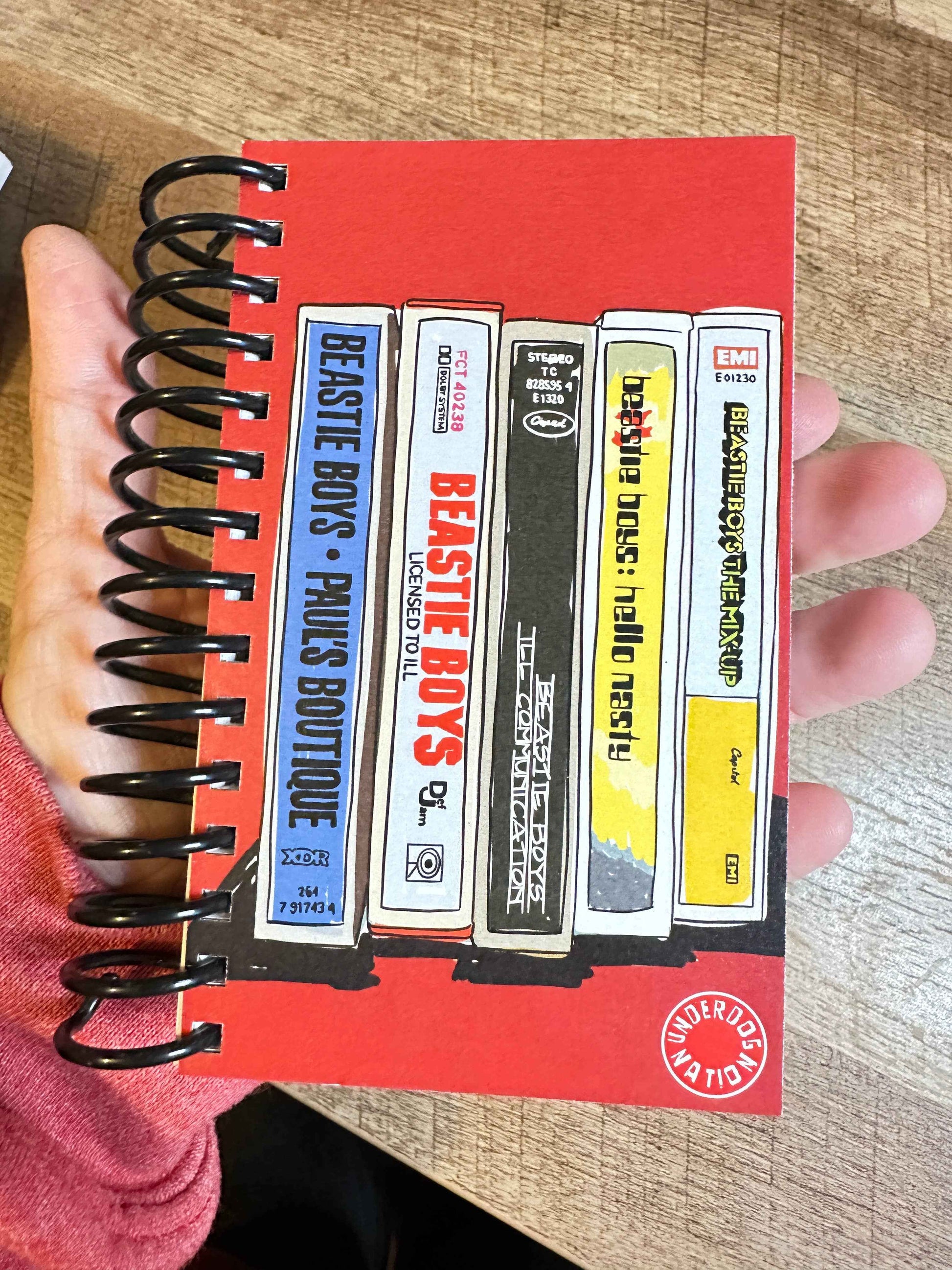 Beastie Boys Tapes Mini Notebook