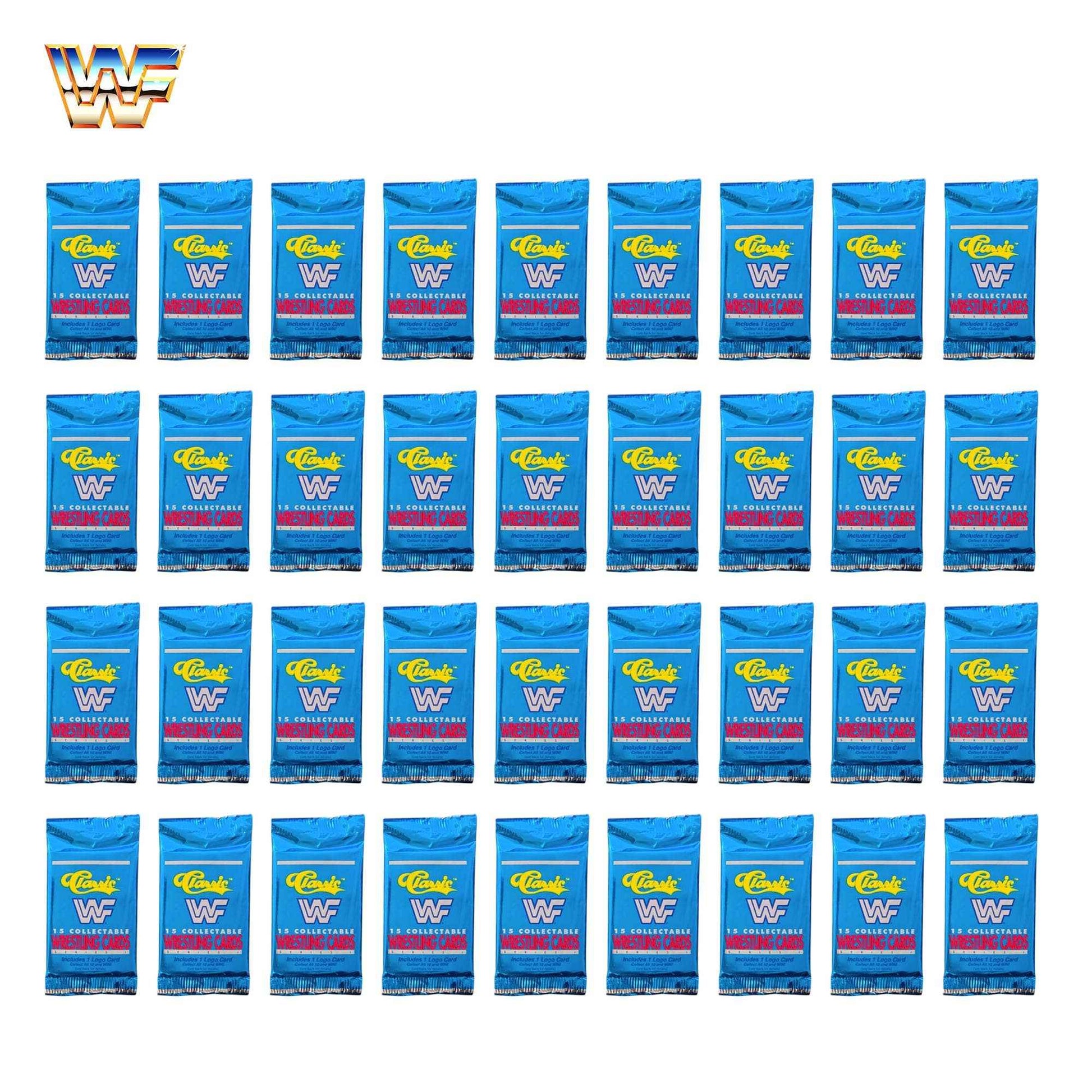 WWF 1990 Classic Series 1 Wrestling Single Pack | 15 Cards