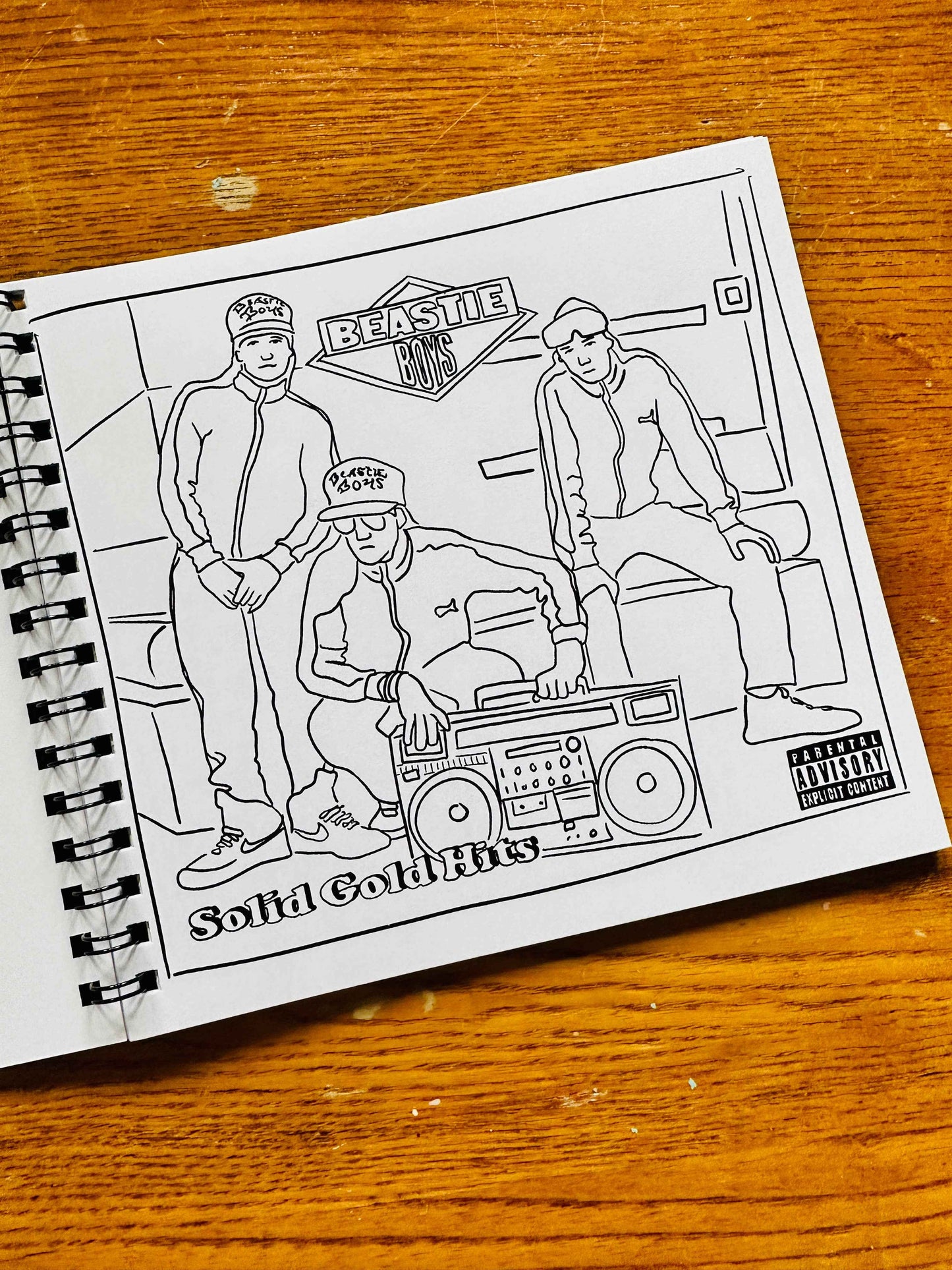 Beastie Boys Pint Size Coloring Book