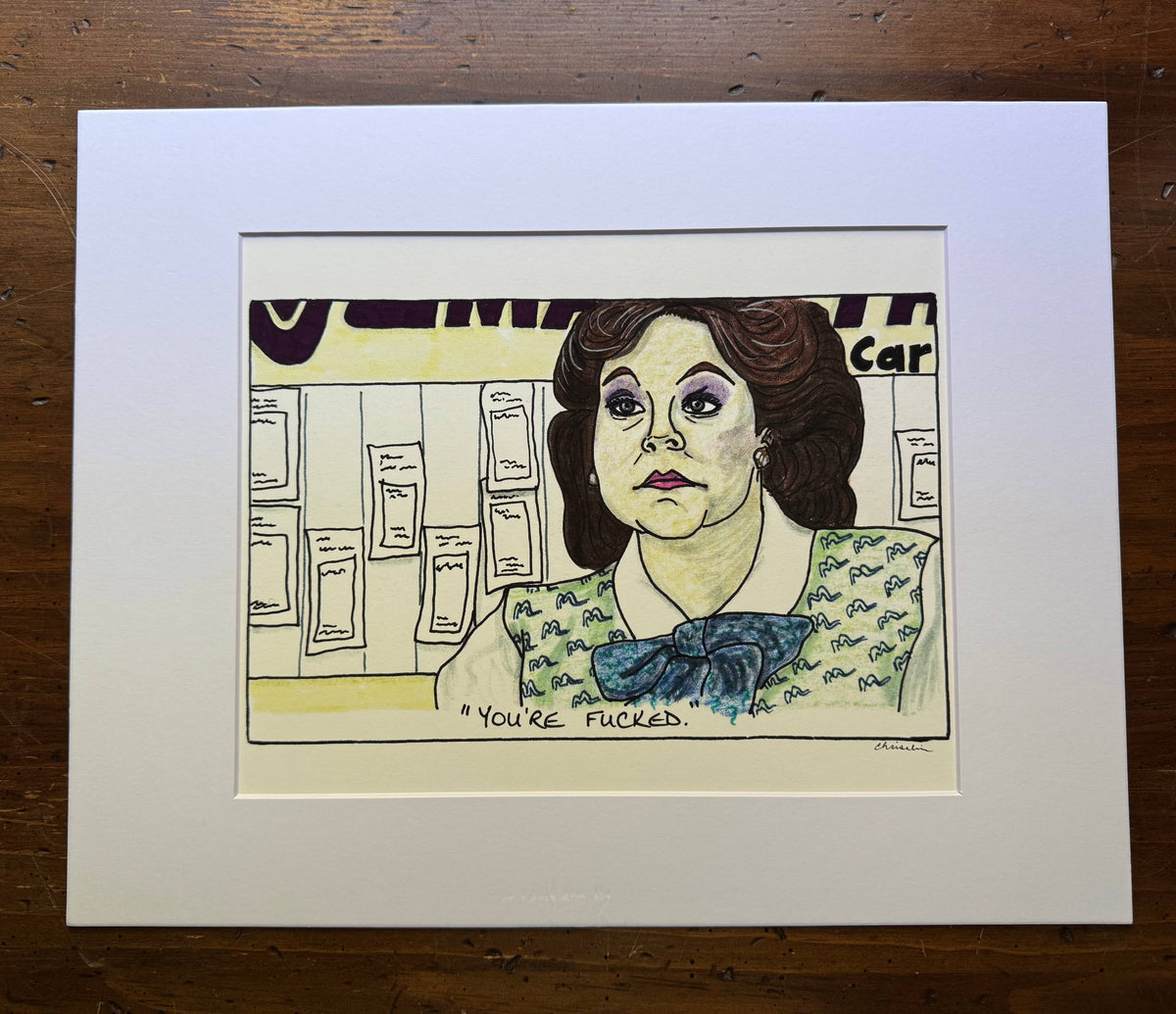 Planes, Trains & Automobiles Marathon Car Rental movie art