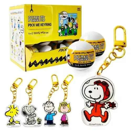 Peanuts Snoopy & Friends Random Key Chain Ring-Bag charm