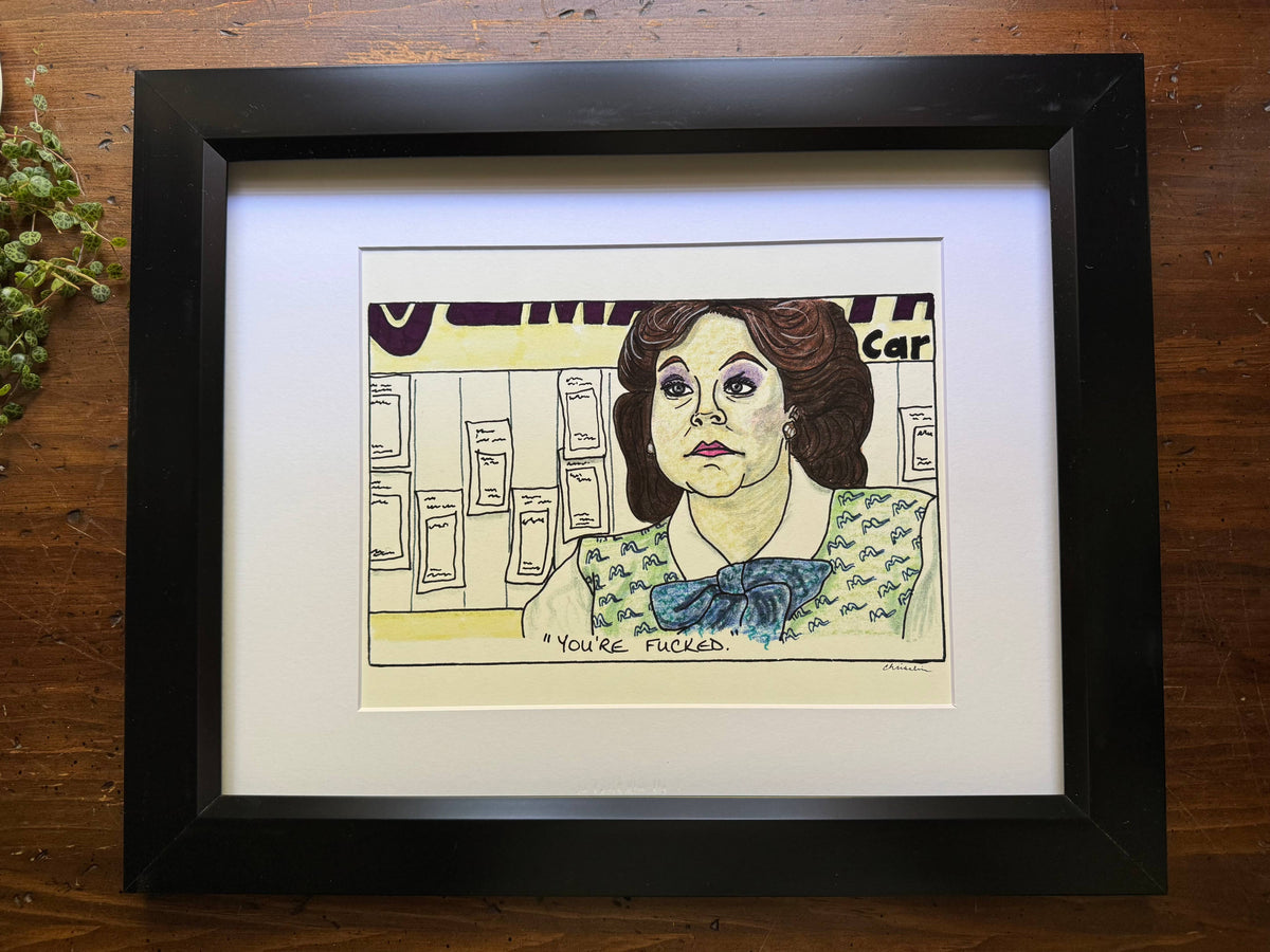 Planes, Trains & Automobiles Marathon Car Rental movie art