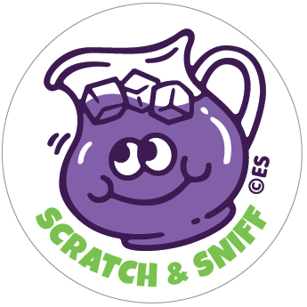 Grape Drink EverythingSmells Scratch & Sniff Stickers