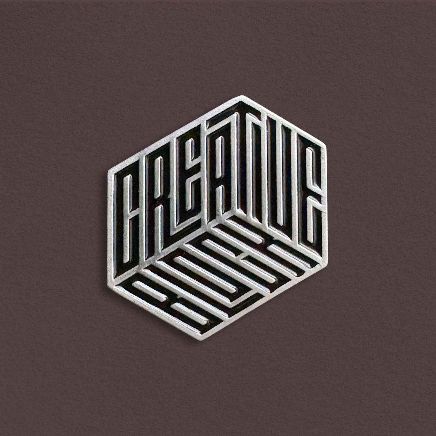 Creative Block Enamel Pin