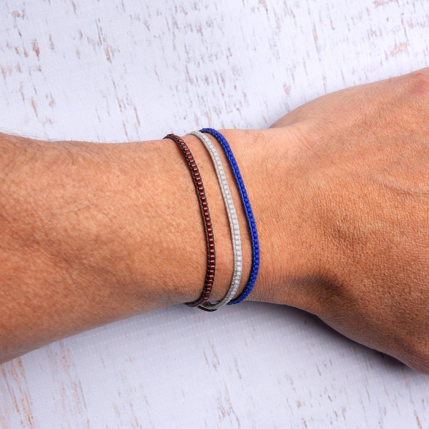 Men's Miyuki Thin Minimalist Bracelet | Gifts for Men