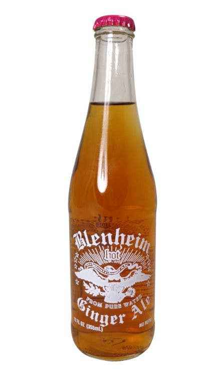 Blenheim Hot Ginger Ale, 12ct Glass Bottle Soda