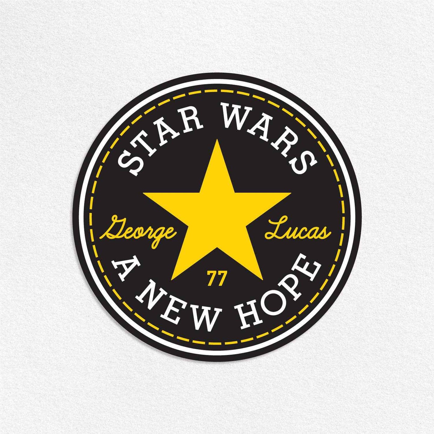George Lucas All Star Sticker