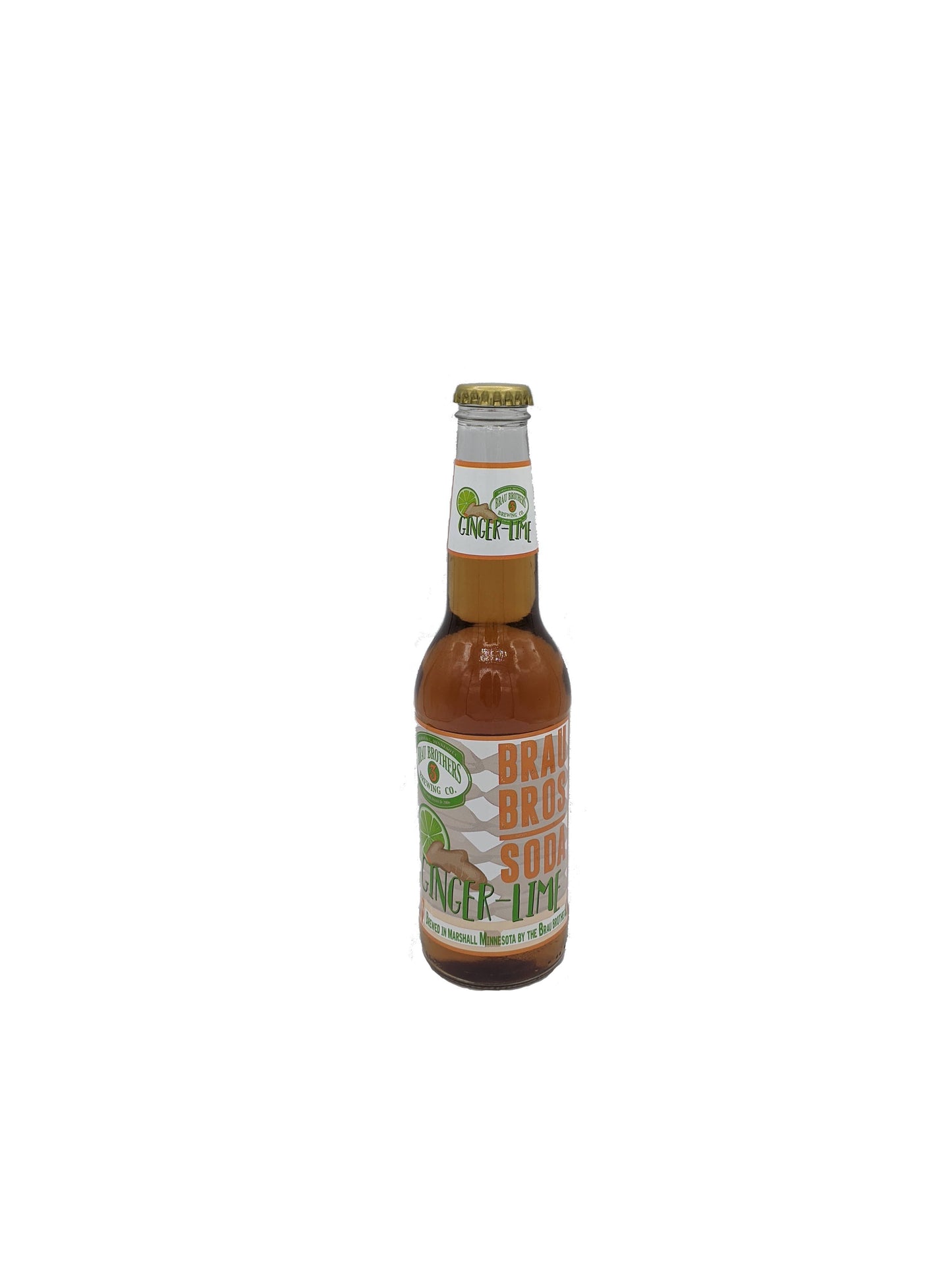 Brau Brothers Ginger Lime Soda
