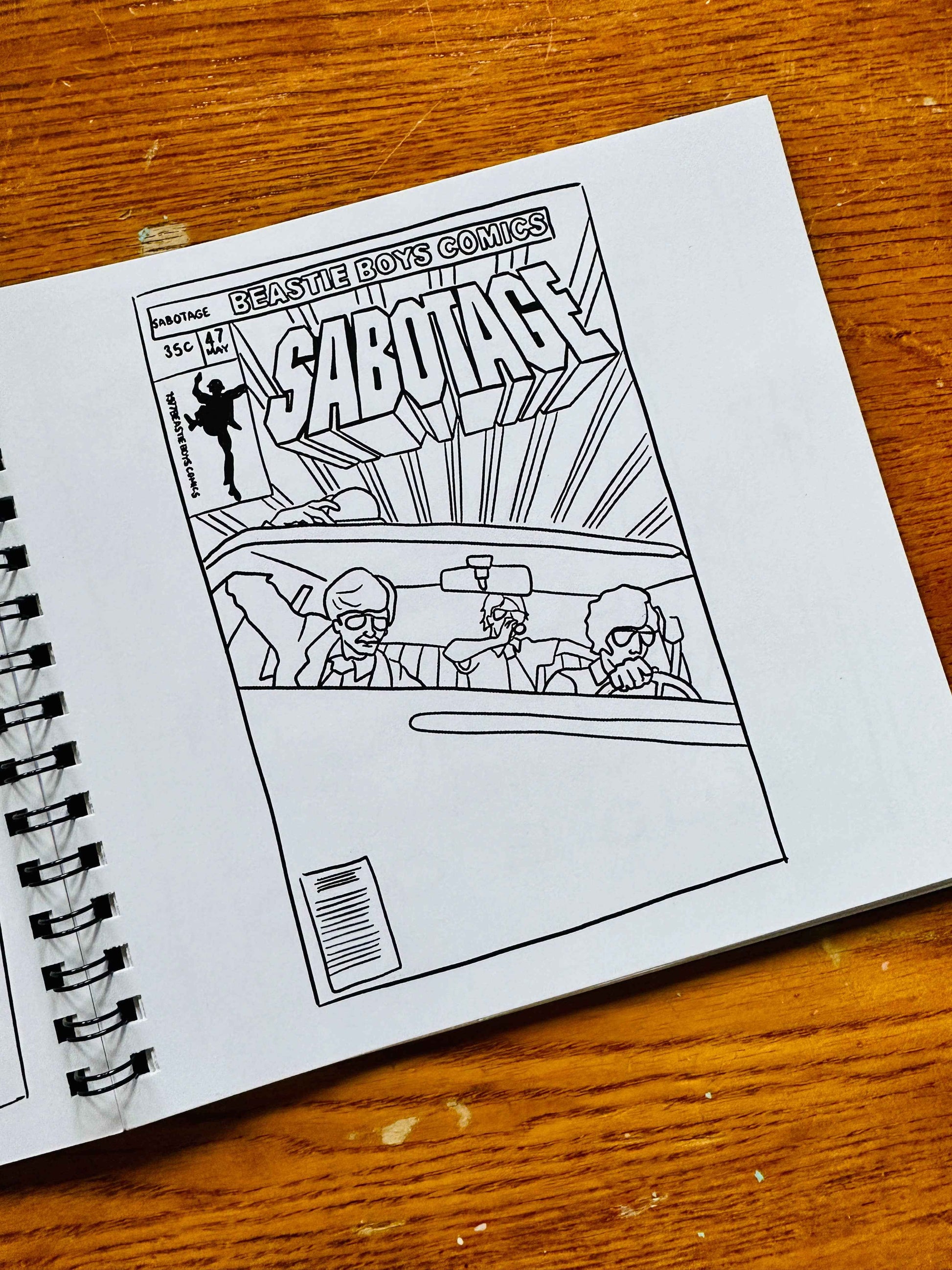 Beastie Boys Pint Size Coloring Book