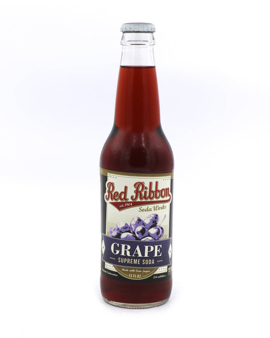 Red Ribbon Grape 12Fl Soda/Carbonated Drink
