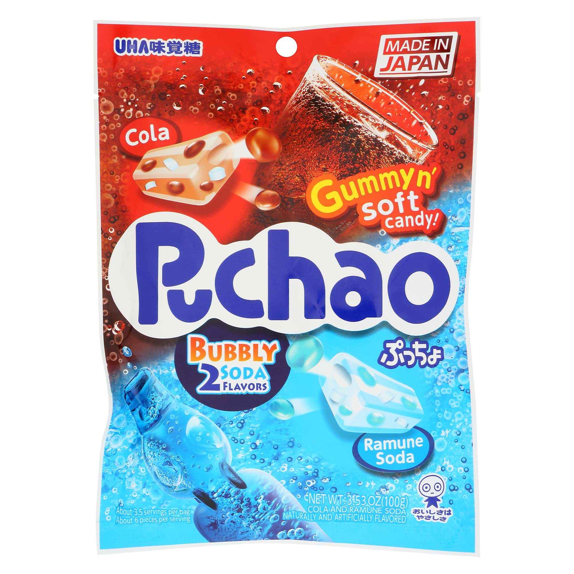 Uha Mikakuto Puchao Cola & Soda 6/3.53OZ