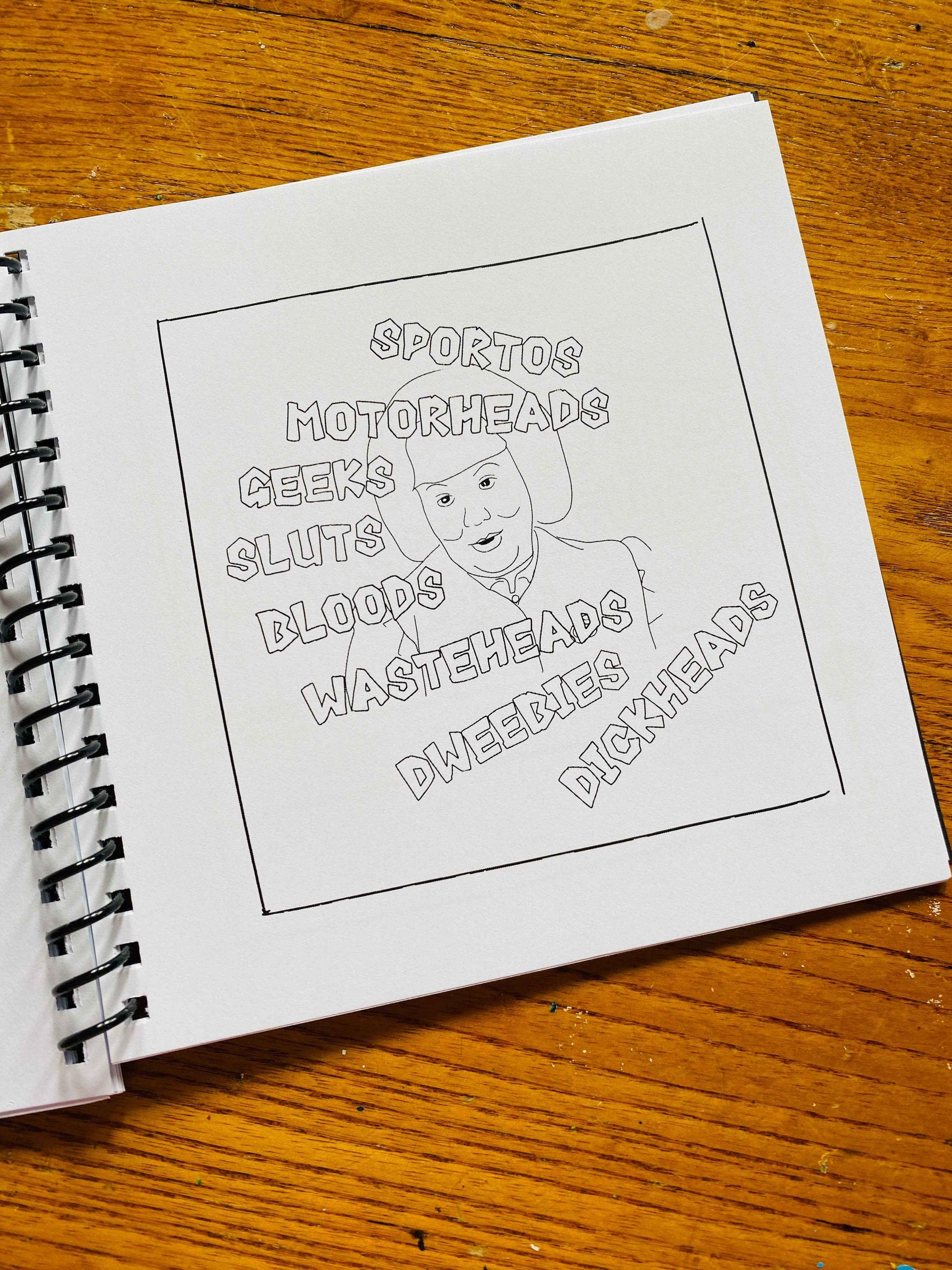 Save Ferris Pint Size Coloring Book