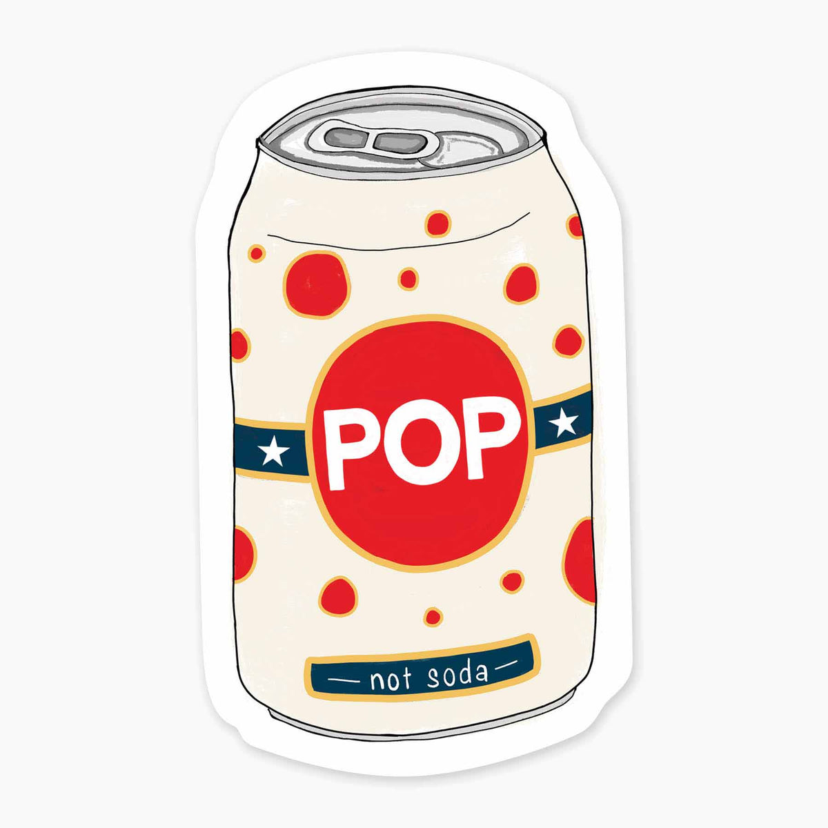 Pop - 3” Art Sticker