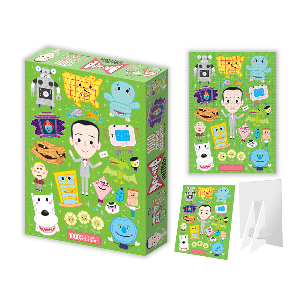 Green Pee-wee's Playhouse 1000 pc Jigsaw Puzzle