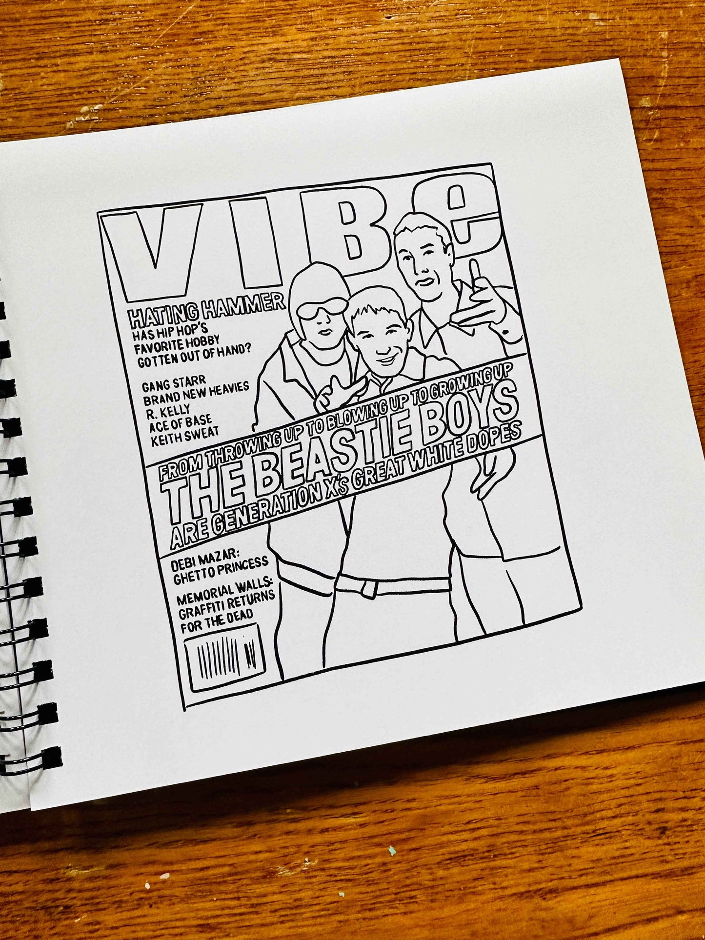 Beastie Boys Pint Size Coloring Book
