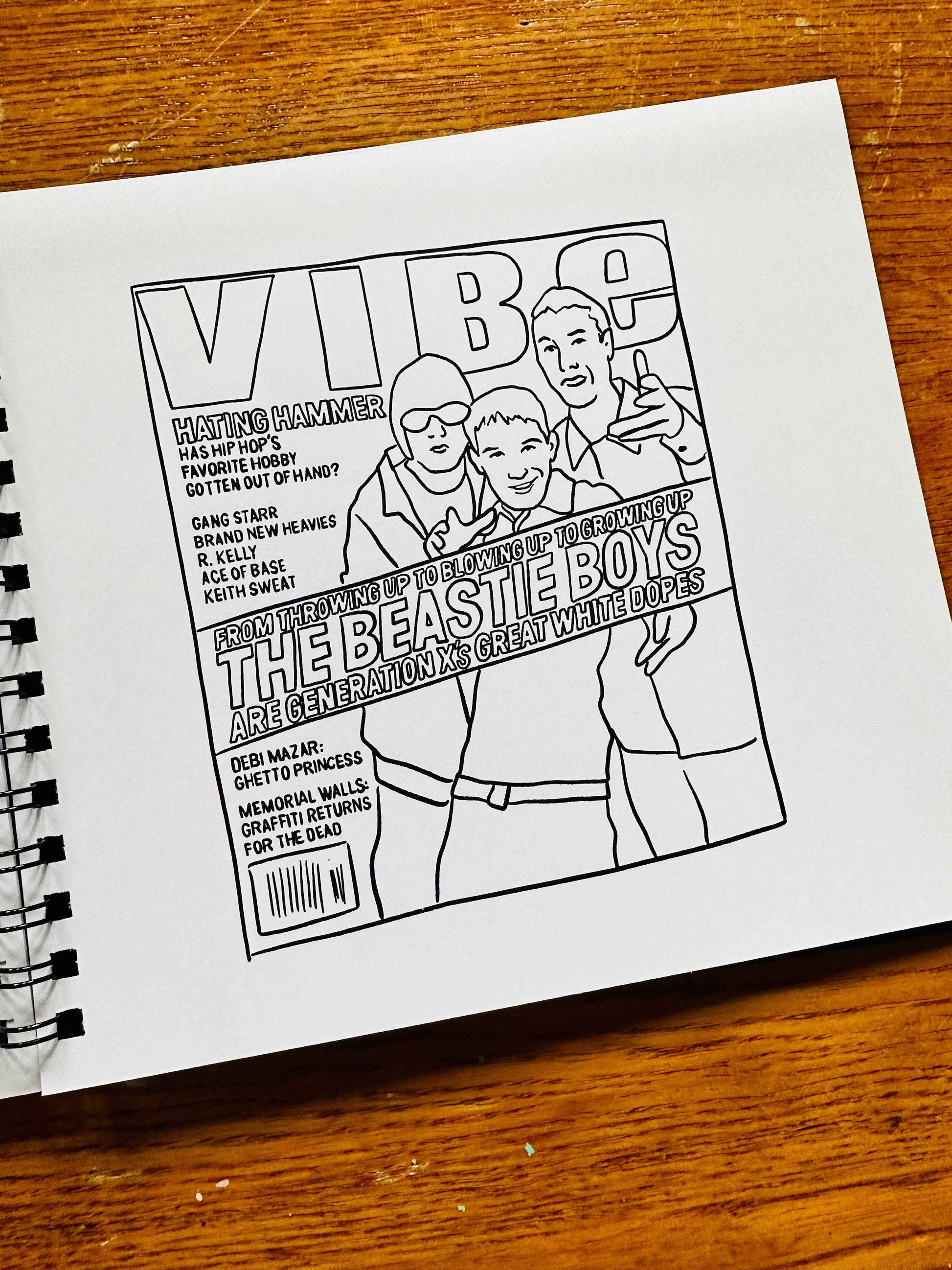 Beastie Boys Pint Size Coloring Book