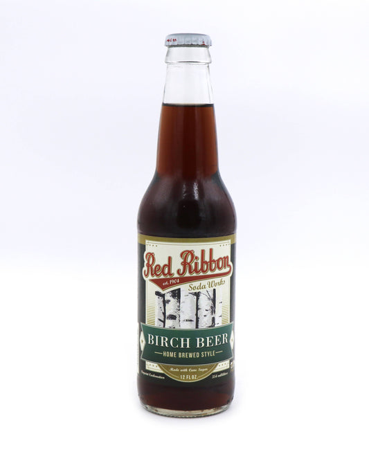 Red Ribbon Birch Beer, 12 Fl oz,