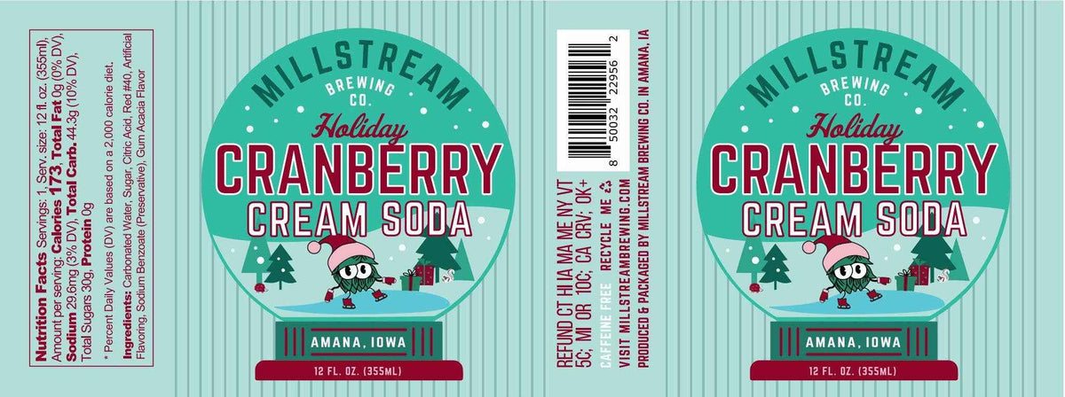 Cranberry Cream Soda