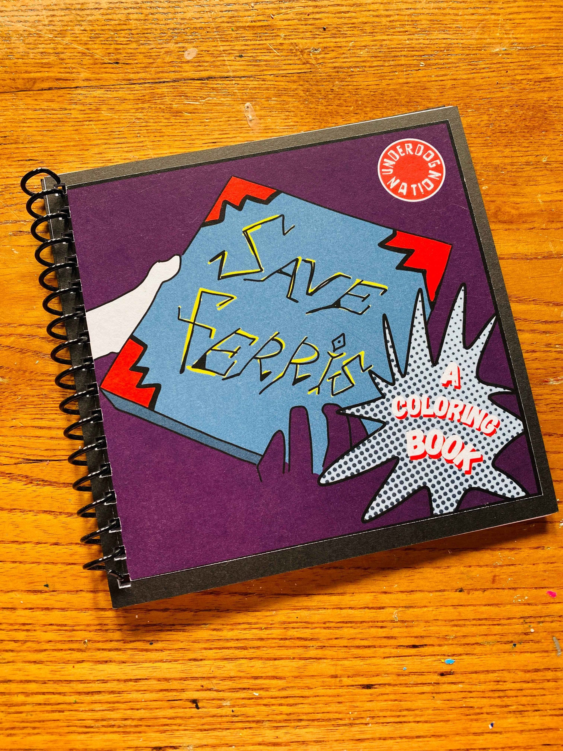 Save Ferris Pint Size Coloring Book