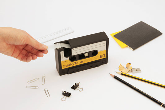 Cassette Tape Sticky Tape Dispenser