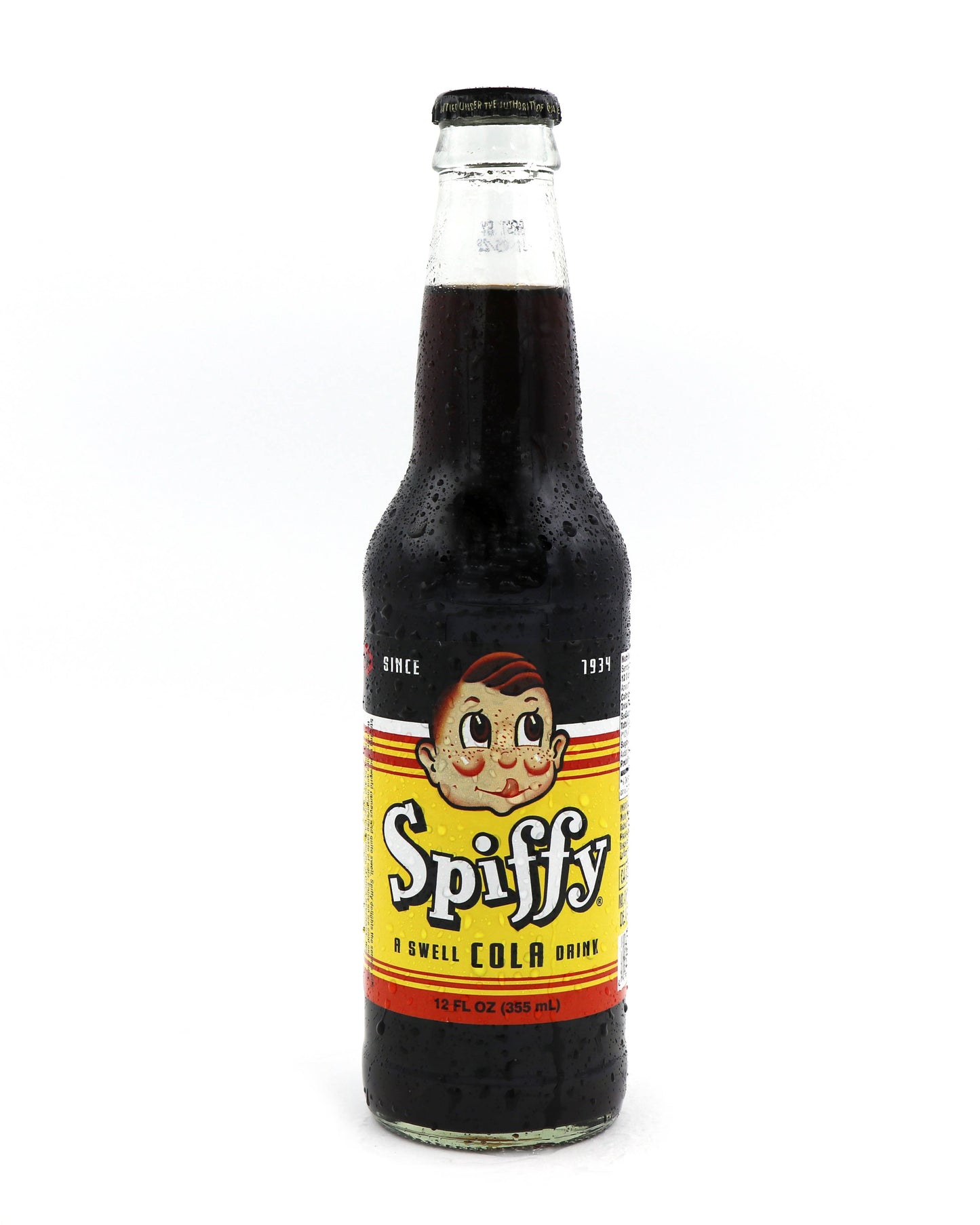 Spiffy Cola Soda, 12oz Glass Bottle