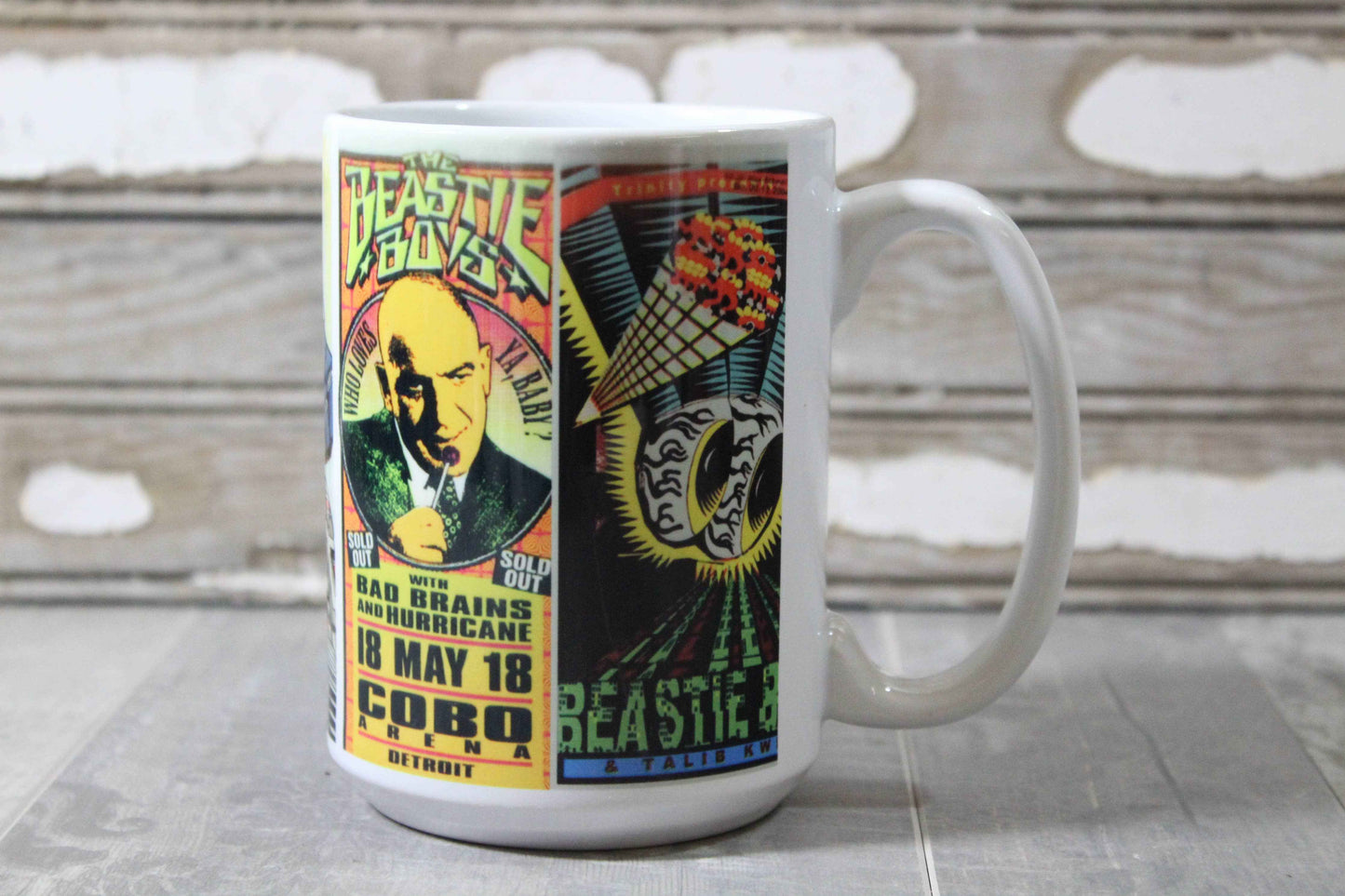 The Beasty Boys Concert Poster// 15oz Ceramic Coffee Mug